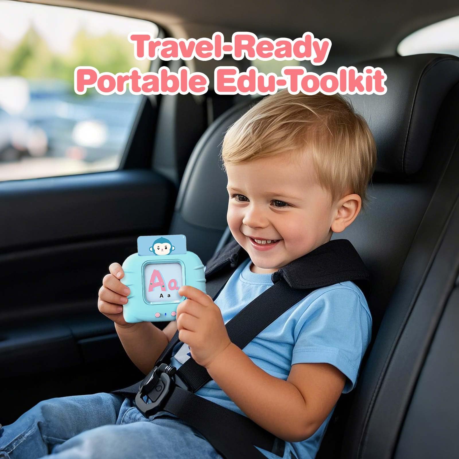 U-LEARNER travel-friendly set is ready for learning on the go.