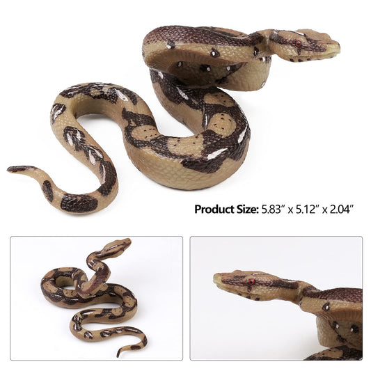 UANDME boa constrictor figurine, hand-painted detail enhances Halloween setups.