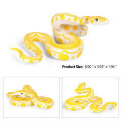 UANDME garden prank snake on a branch deters birds during yard projects.