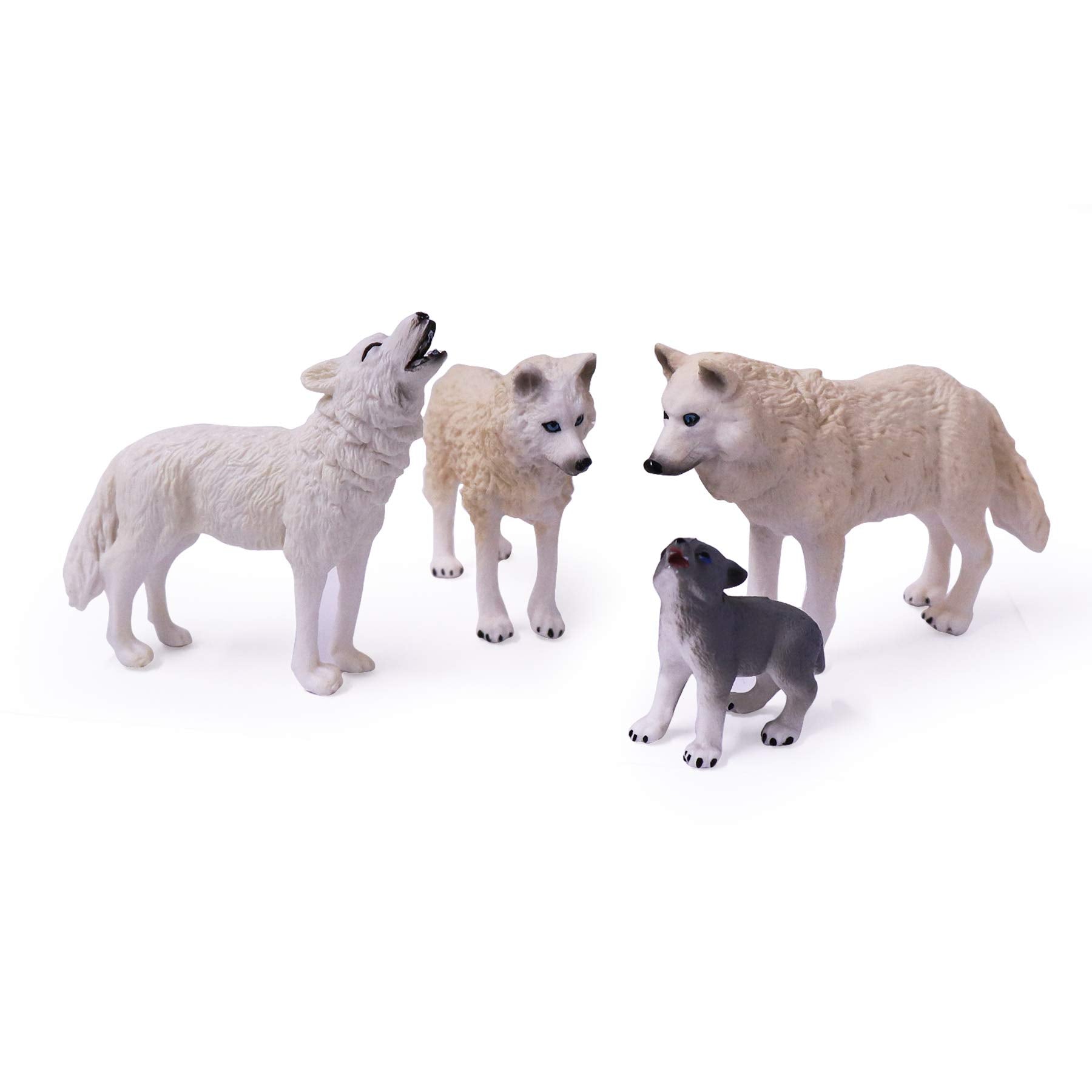 UANDME wolf cub figurine perfect for mini-scene setups and decor