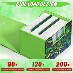 UAONO Card Deck Box interior microfiber lining cushions cards from daily wear