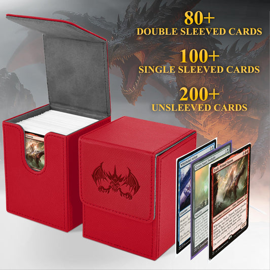 UAONO deck box showing magnetic closure for safe card transport.