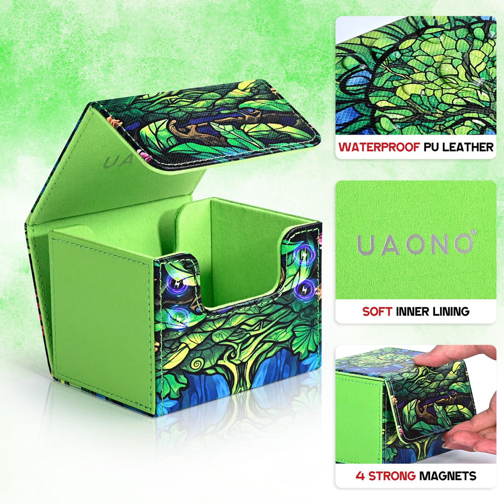 UAONO Card Deck Box portable 6 oz design for easy transport