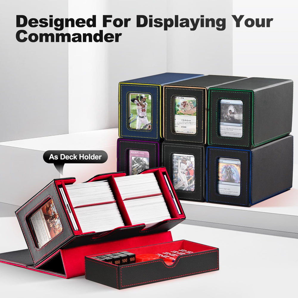 UAONO portable card deck box ideal for MTG collectors on the go
