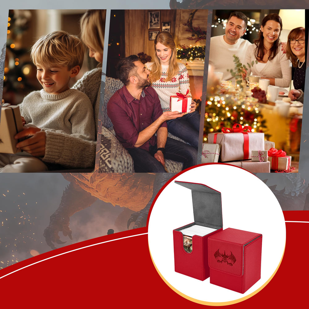 UAONO portable deck box ideal for game nights and store visits.