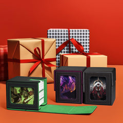 UAONO compatibility deck box supports MTG, Yugioh, sports cards and more.