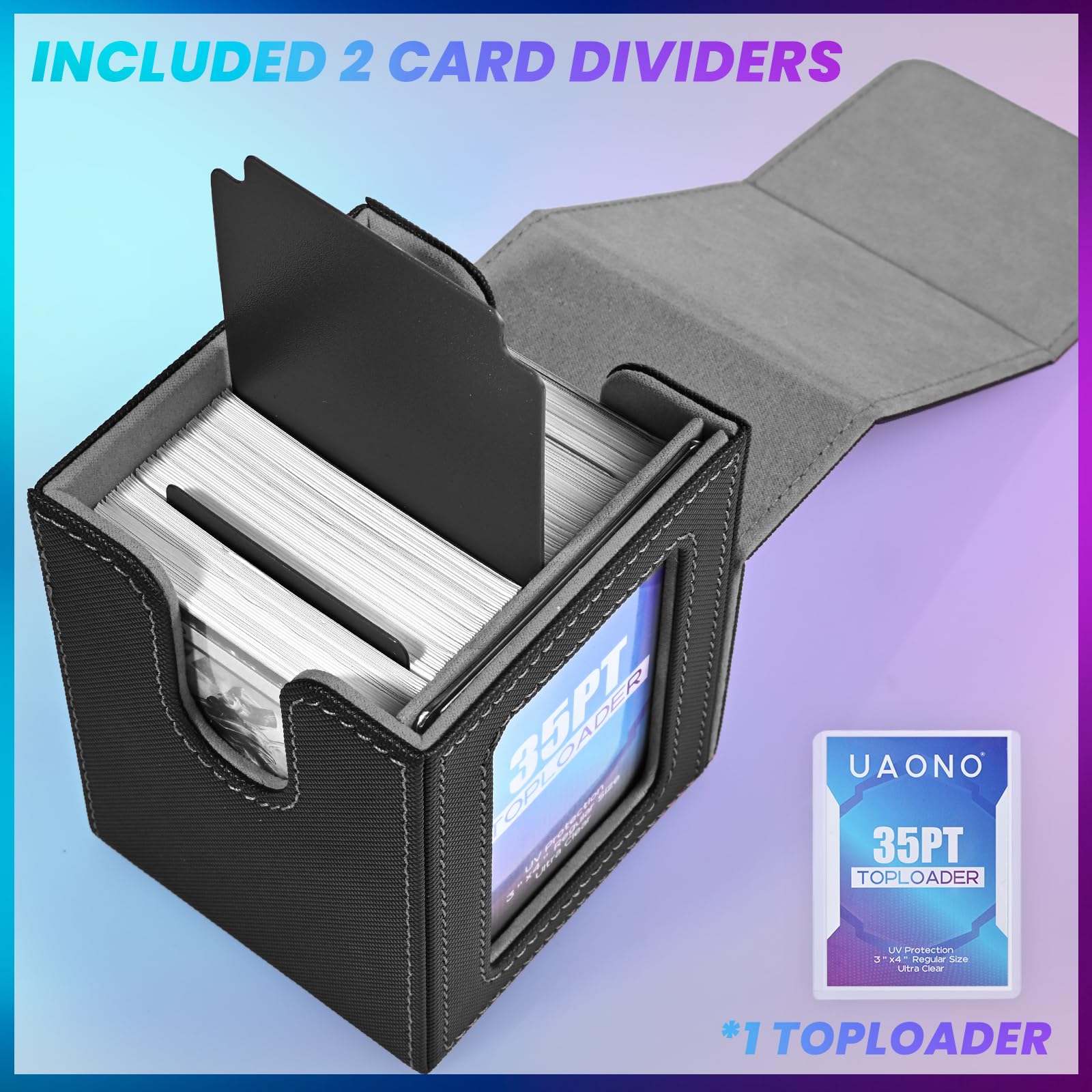 UAONO deck case interior microfiber guards against scratches