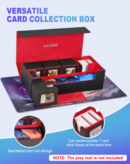 UAONO four small commander deck boxes with dividers and toploader.