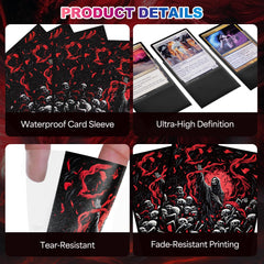 UAONO MTG sleeves acid-free PVC-free design preserves card integrity
