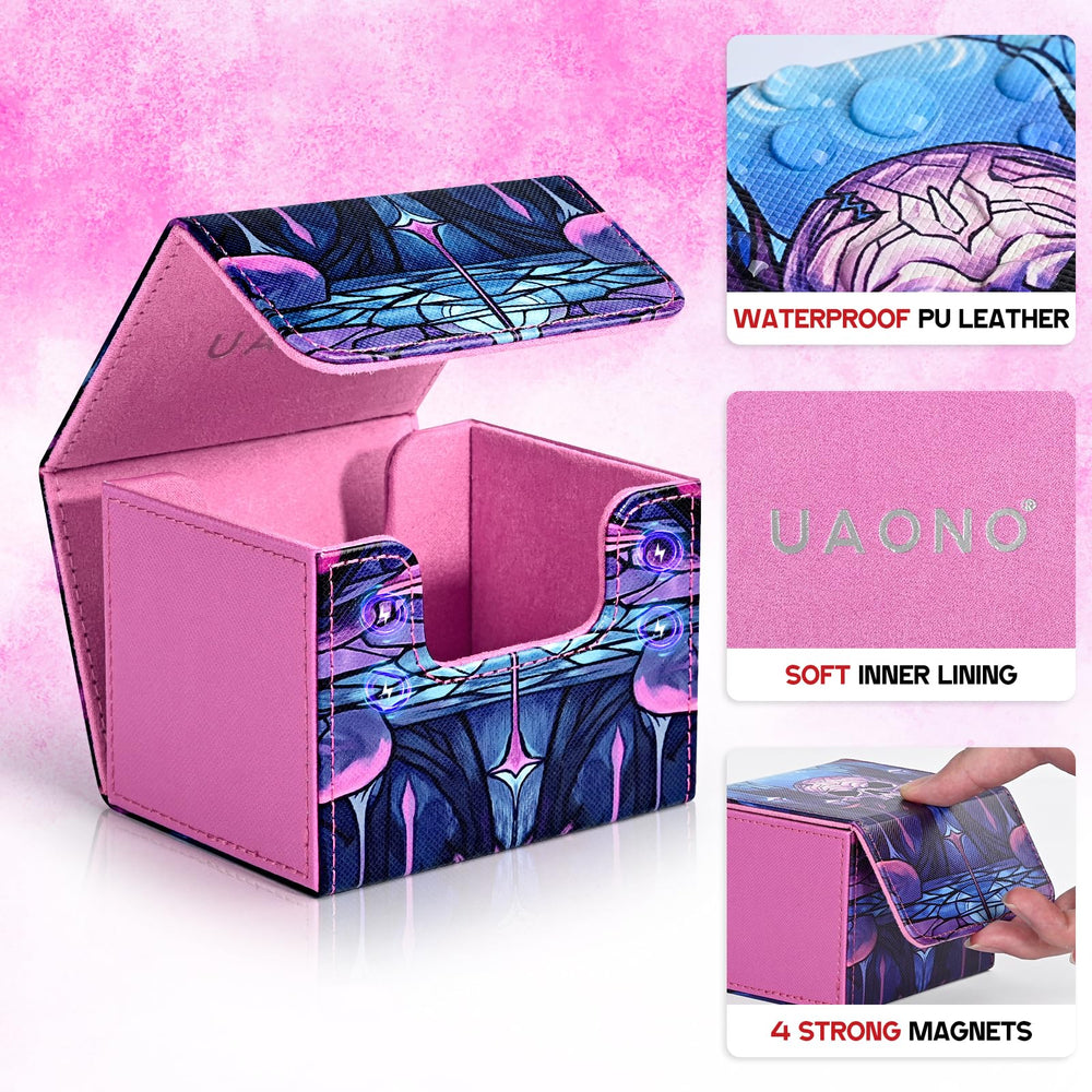 UAONO portable TCG deck box for tournaments and store events