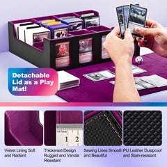 PU leather exterior with non-slip texture for durability and style