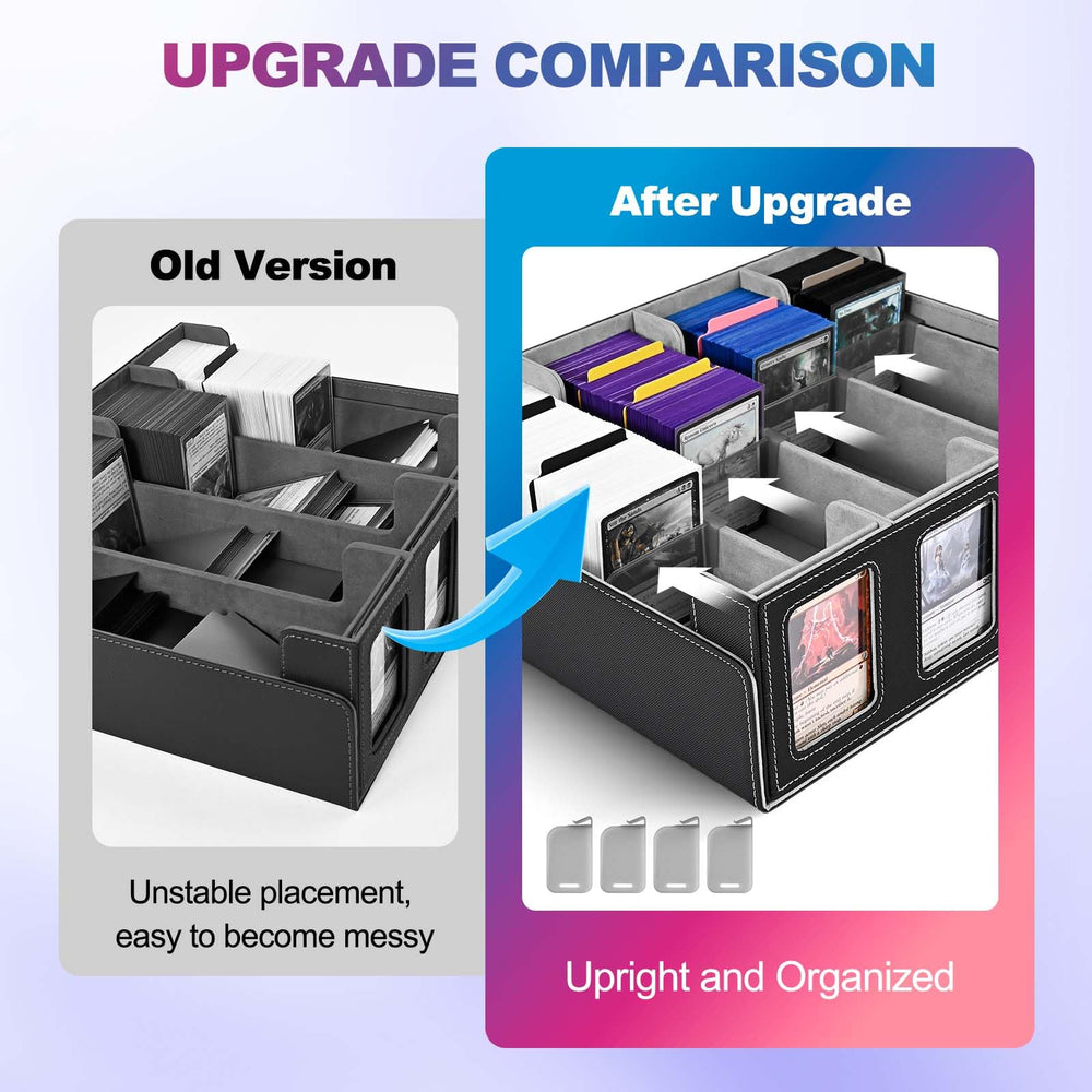 UAONO includes 24 removable dividers for organization