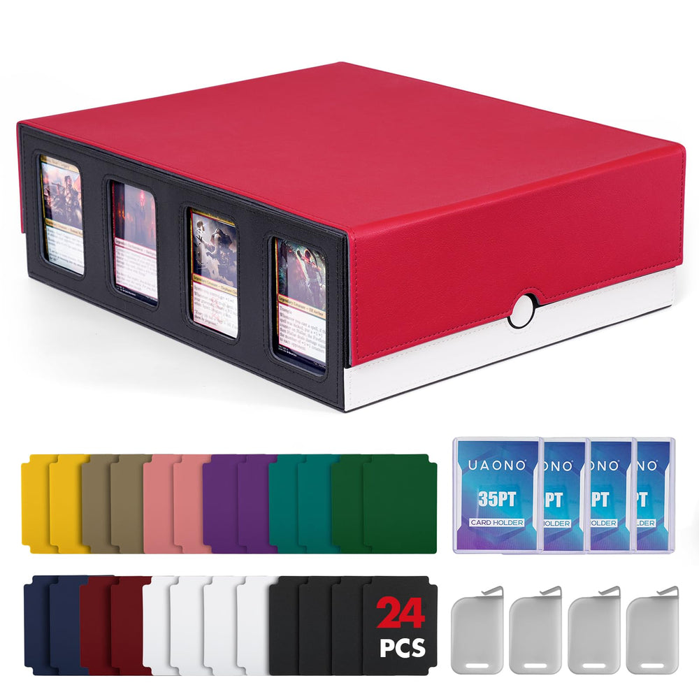 UAONO storage box commander display showing decks at a glance for easy organization