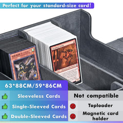 UAONO PU leather exterior with microfiber lining protects cards from scratches.