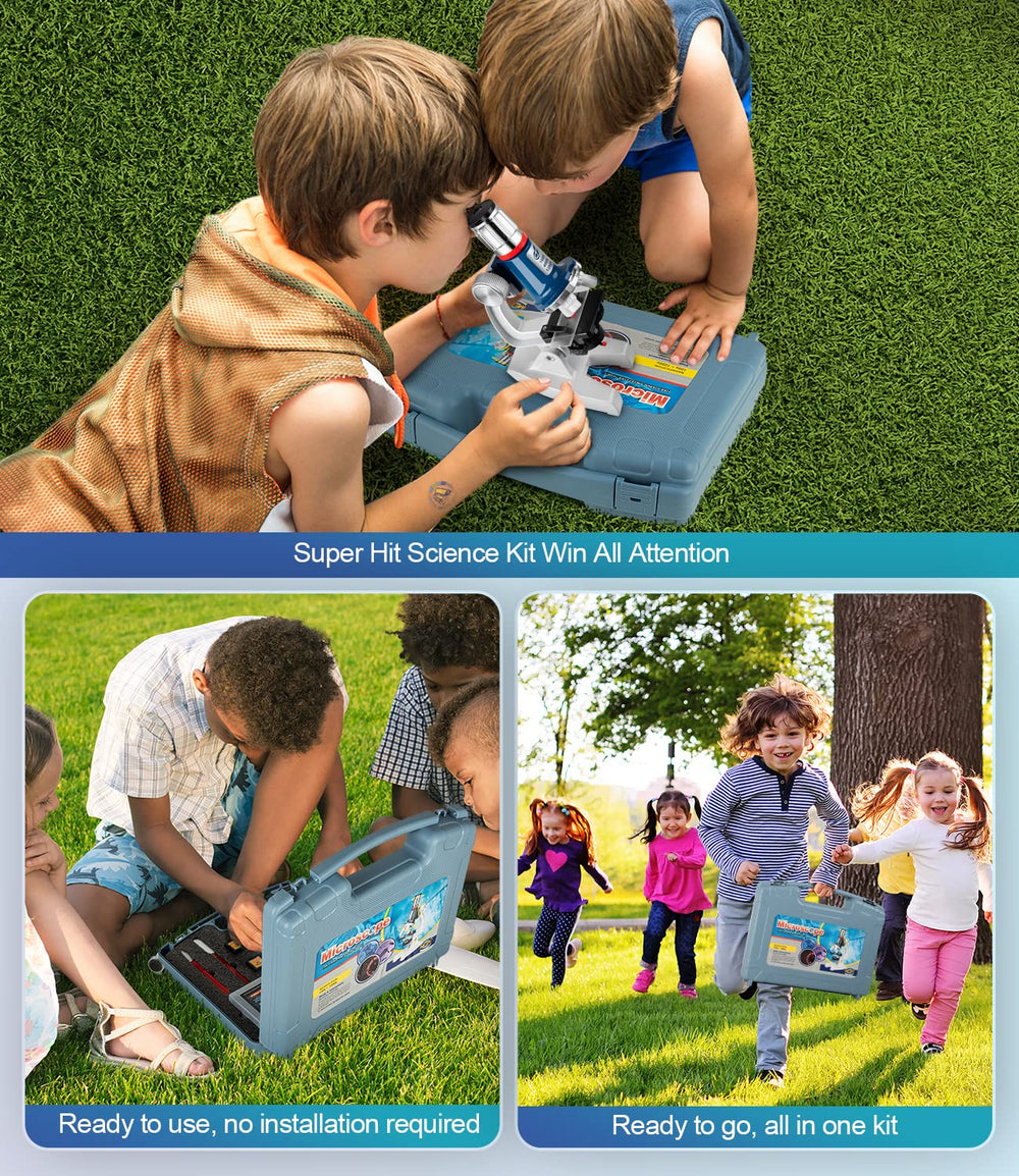 Uarzt durable metal body offers stability during observation and long-term use.