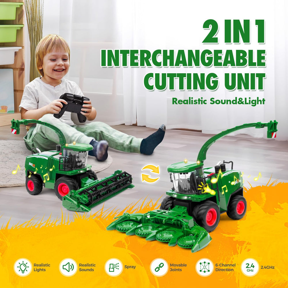 Uarzt durable, kid-friendly RC tractor designed for safe daily use