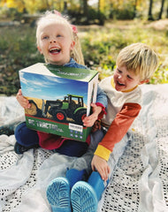 Uarzt farm accessory set with cow sheep and hay for imaginative farming.