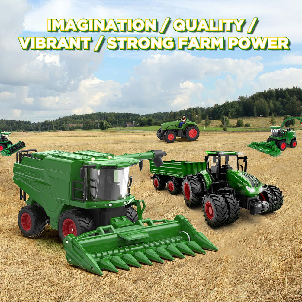 Uarzt harvester 1-24-scale size image mirrors real equipment in a compact classroom-friendly size