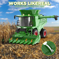 Uarzt harvester lights sounds effect image demonstrates immersive farm play and engagement