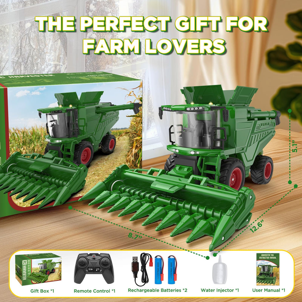 Uarzt harvester openable grain-bin image invites opening and pouring pretend grains
