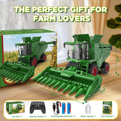 Uarzt harvester openable grain-bin image invites opening and pouring pretend grains