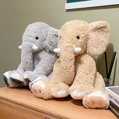 UBABER elephant plush made from eco-friendly materials, safe for kids' play.