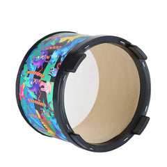 Ubblove Floor Drum Colorful Pattern—eye-catching look that motivates kids to explore sound.