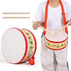 Ubblove kids drum set with adjustable strap for portable rhythm practice.