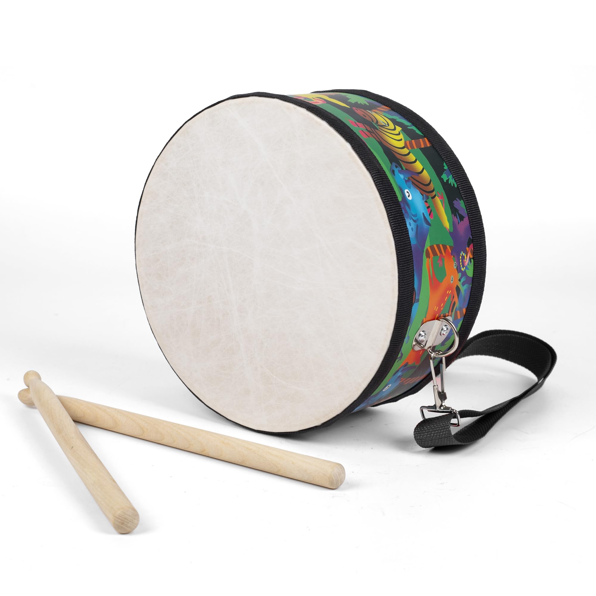 Ubblove black drum set features bold style for creative play
