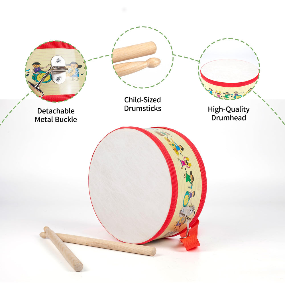 Ubblove toddler drum sticks designed for small hands and easy grip.