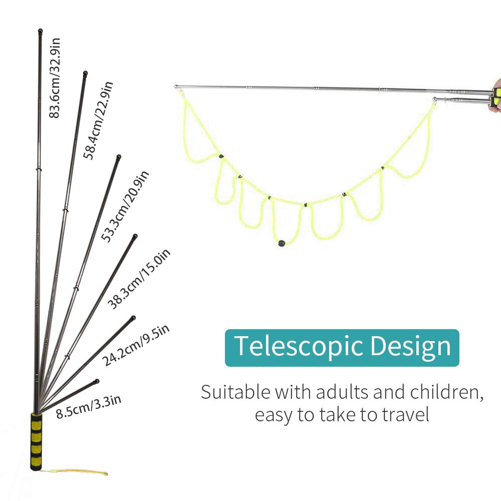 Ubitree bubble wand DIY size adjust cable ties for customization.