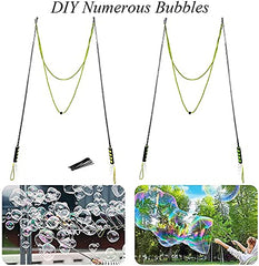 Ubitree telescopic bubble wand in six-length settings suits kids and adults.