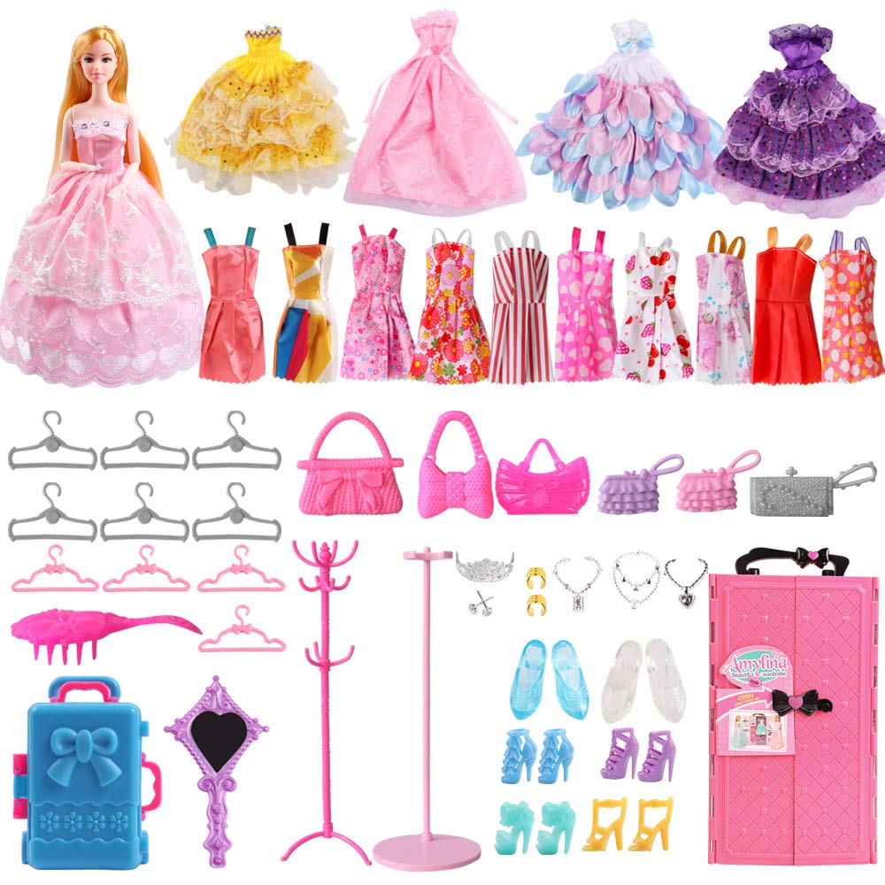 UCanaan ten mini dresses expand styling options for little dolls.