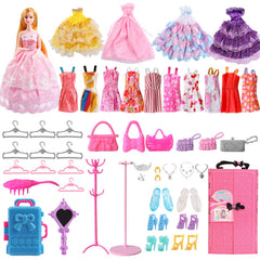 UCanaan ten mini dresses expand styling options for little dolls.