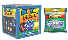 UCC Distributing BLOX Fruits mystery bundle plush and figure with exclusive DLC codes for gaming.