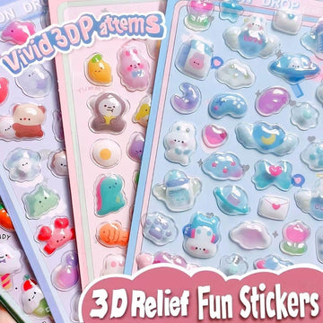 Uchyius pastel collection offers varied themes with charming animal characters