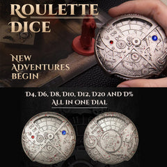 UD UNIQUE DICE mechanical dial highlights a tactile, dramatic spin