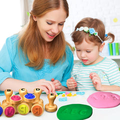 UdoUto safe non-toxic paint surface supports kid-friendly stamping
