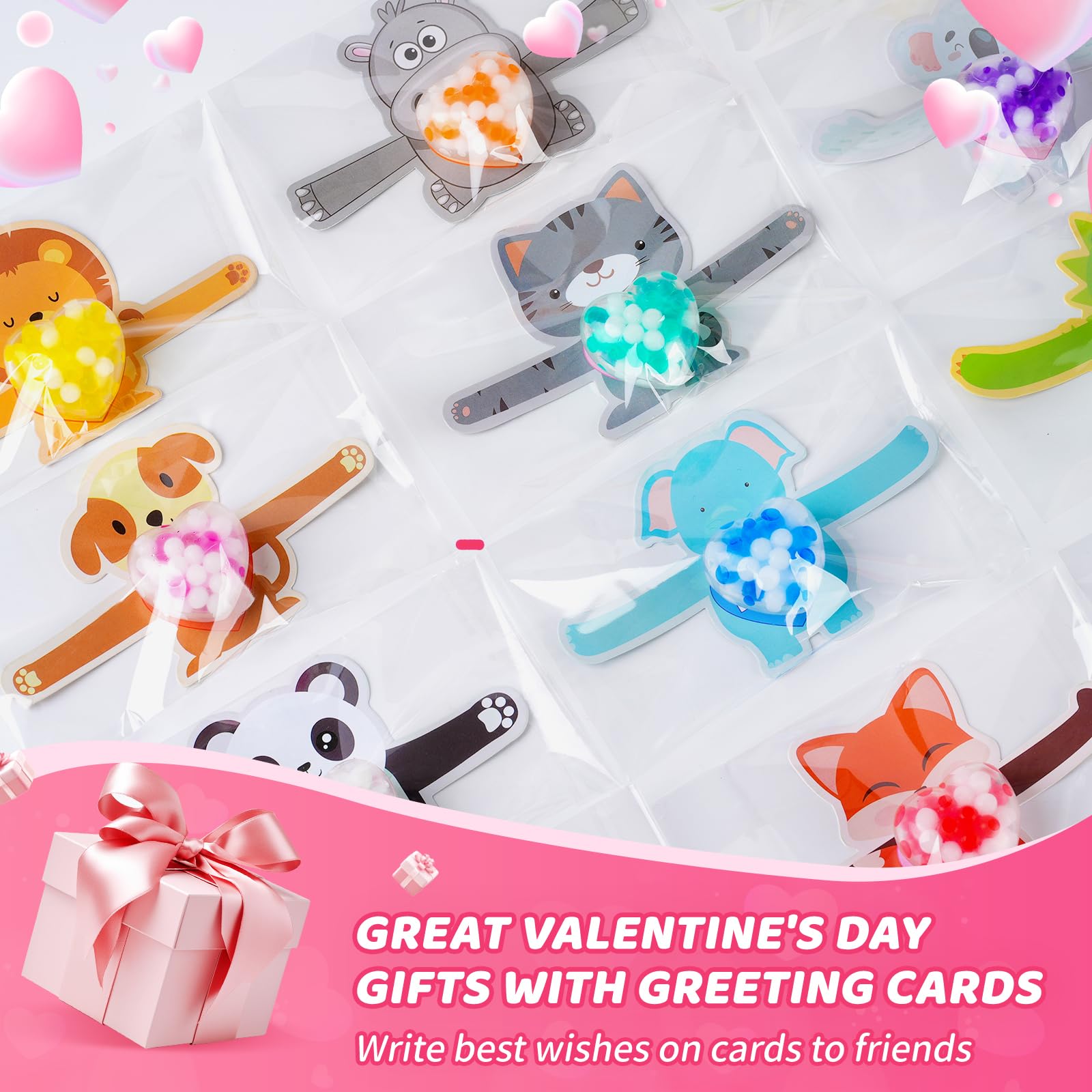 UDZRL gift-ready Valentine packaging with stress balls for easy gifting