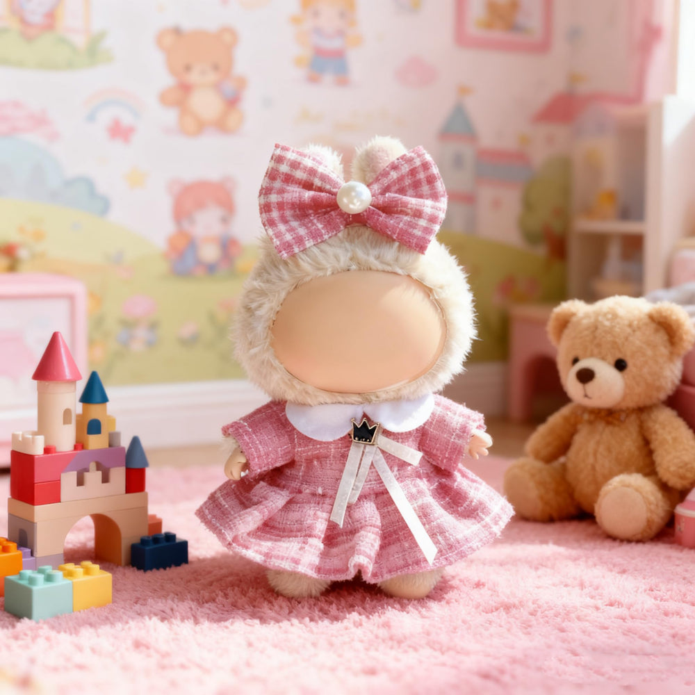 Ueuo LABUBU 17cm doll clothing, for daily wear and themed shoots.