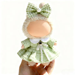 Ueuo LABUBU 17cm doll dress Style N for stylish, quick-changing outfits.