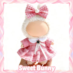 Ueuo LABUBU 17cm doll gift set, ideal for doll lovers and collectors.