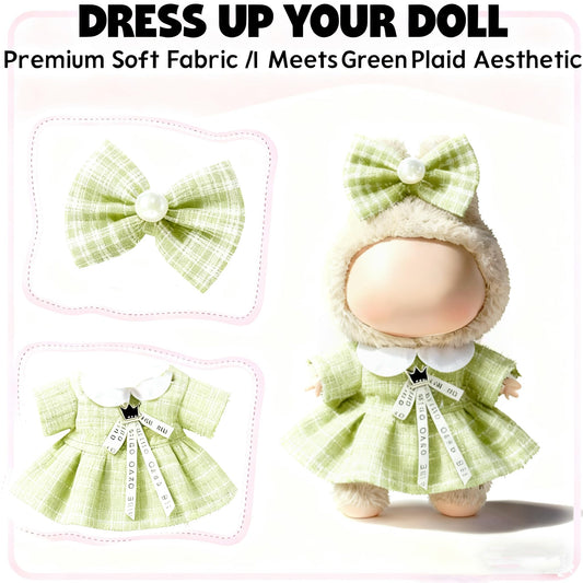 Ueuo LABUBU hairpin set adds a cute accent for 17cm dolls.