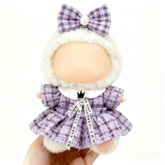 Ueuo Labubu 17cm doll outfit collection for stylish play and easy dress-up.