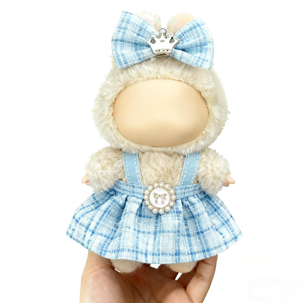 Ueuo Labubu 17cm doll dress for quick, stylish dress-up sessions.