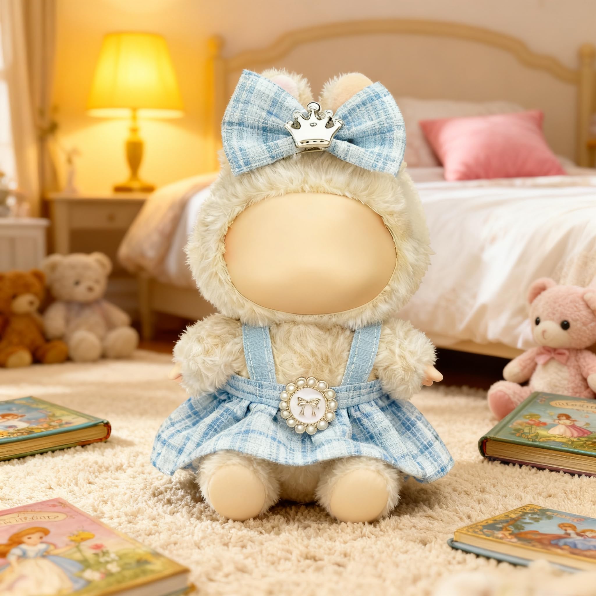 Ueuo Labubu dress-up set ideal for daily wear and themed shoots.