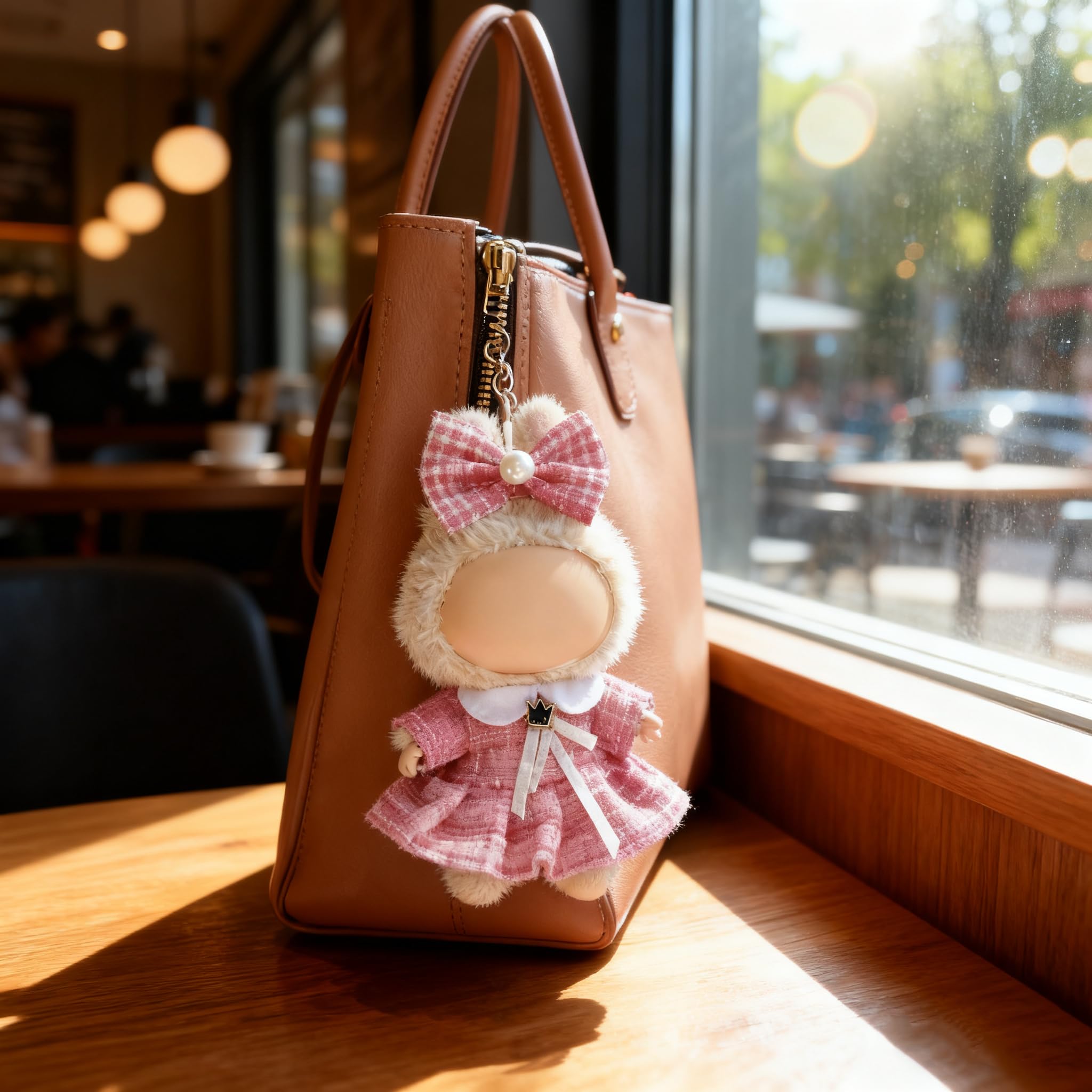 Ueuo LABUBU hairpin set, stylish accents for cute doll styling.