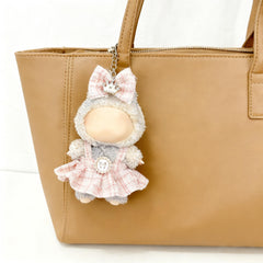 Ueuo Labubu styled doll in Style D outfit for themed photoshoots.