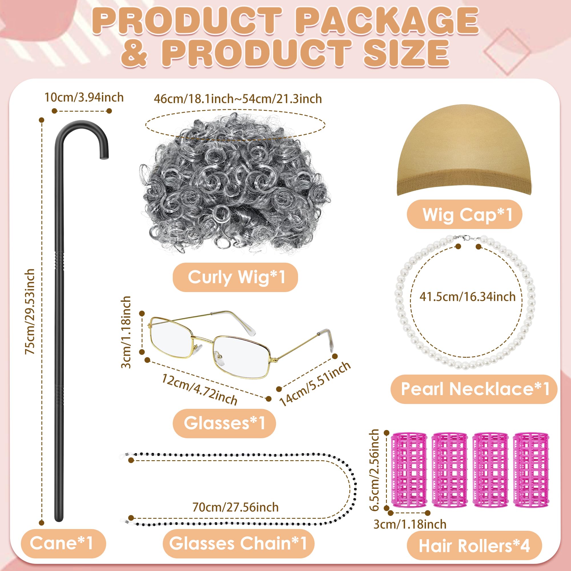 Ueyben soft wig cap keeps the wig secure and comfortable