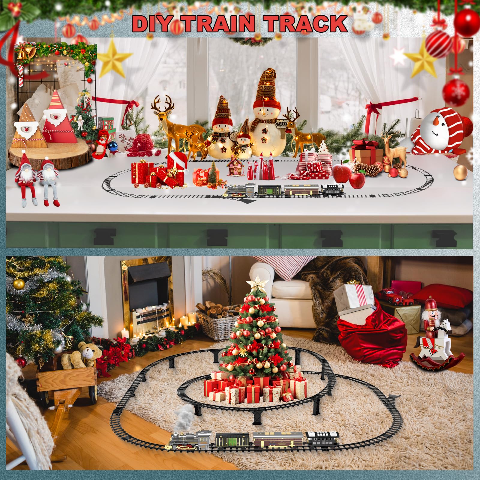 UFULMN passenger carriage train set encouraging roleplay journeys